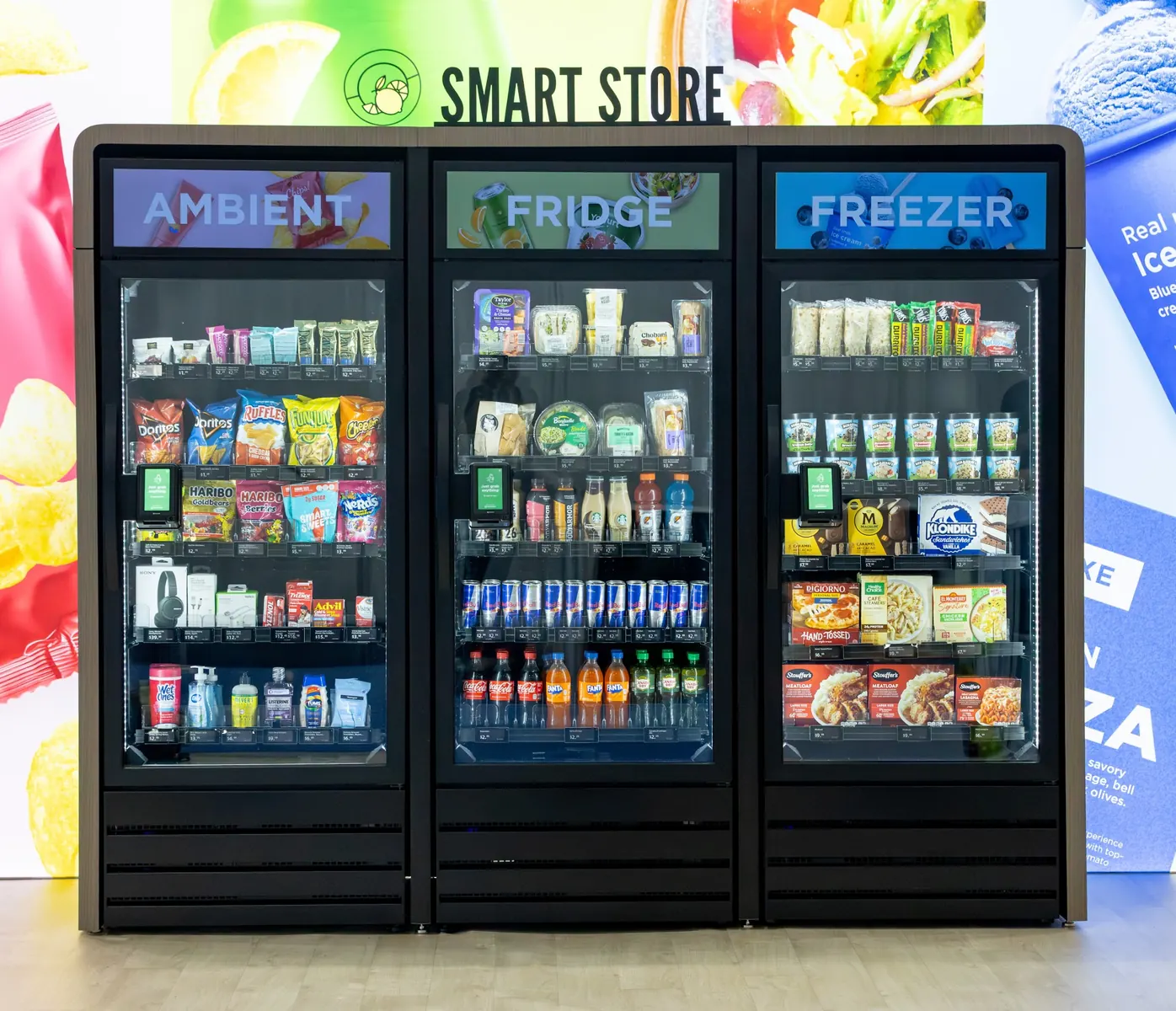 Representative larger unattended retail equipment configuration